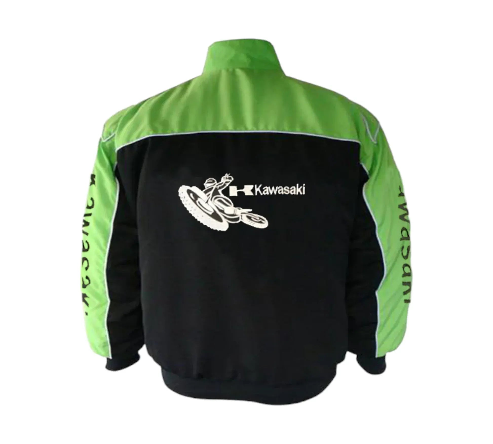 Kawasaki Racing Jacket Light Green Black 1