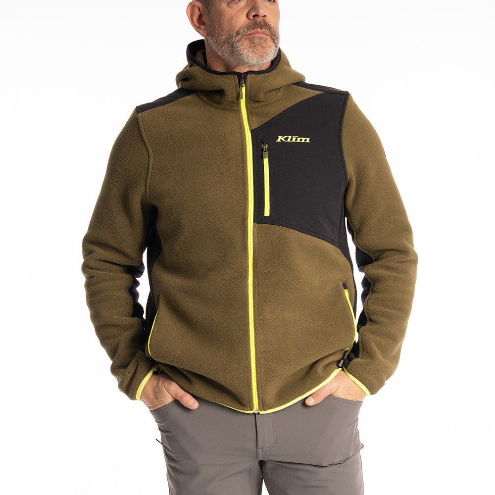 Klim Teton Crest Fleece Hooded Jacket Speedline Racewear