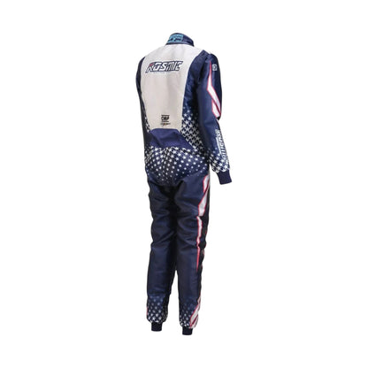 Kosmic go-kart racing suit side view