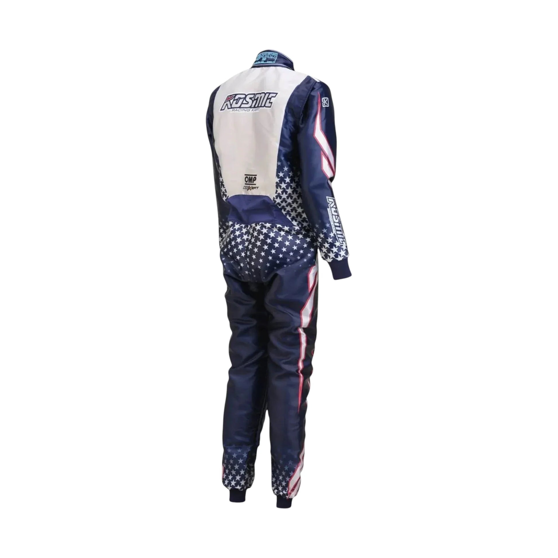 Kosmic go-kart racing suit side view