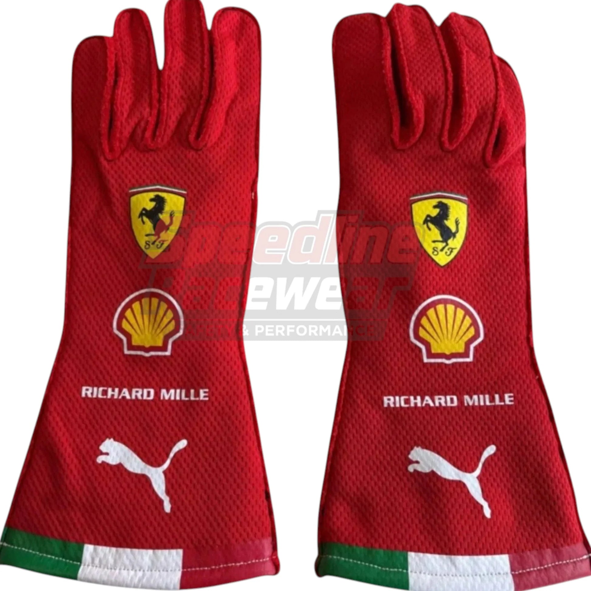 Lewis Hamilton Ferrari F1 Replica Gloves 2026 Speedline Racewear
