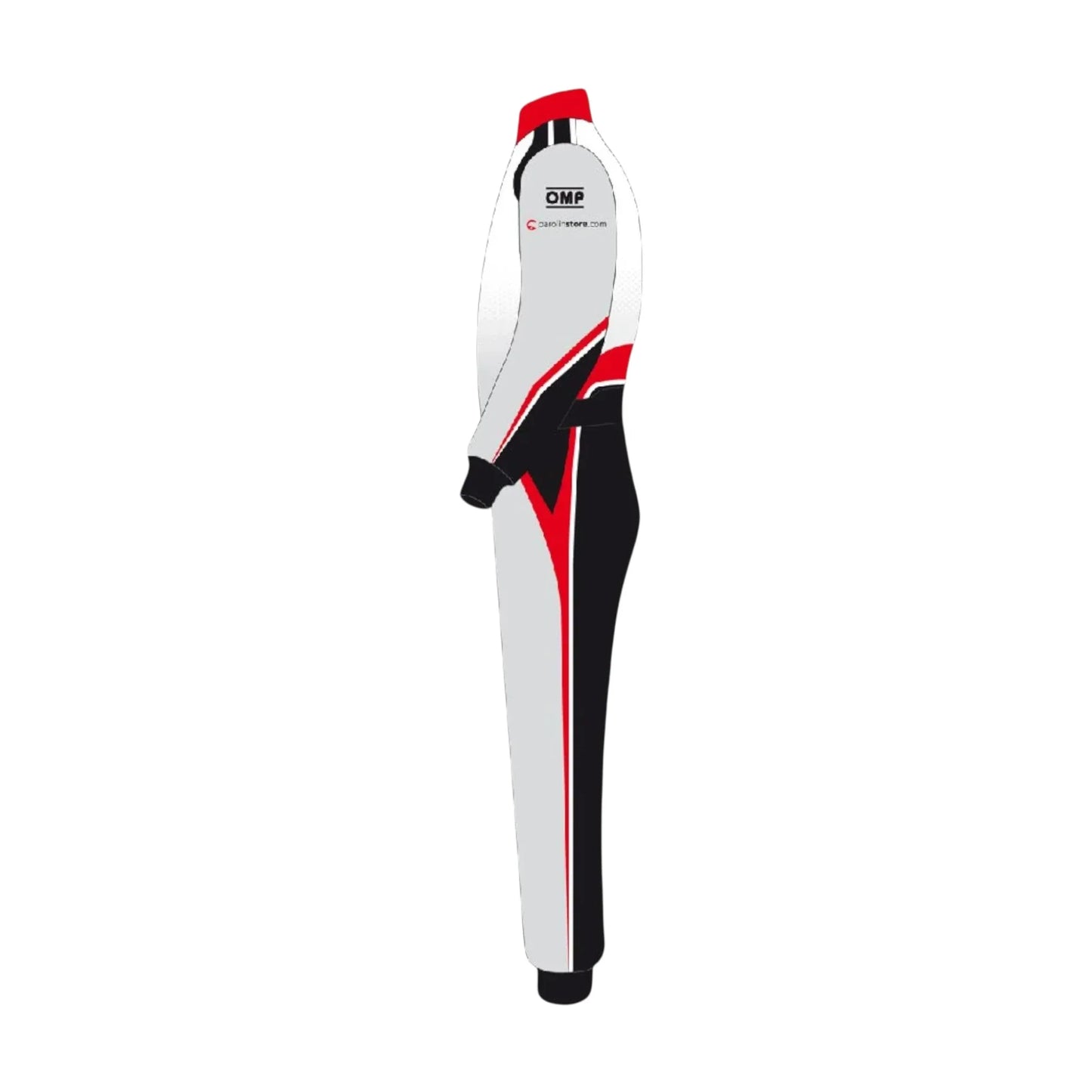 Lightweight go-kart race suit professional fit