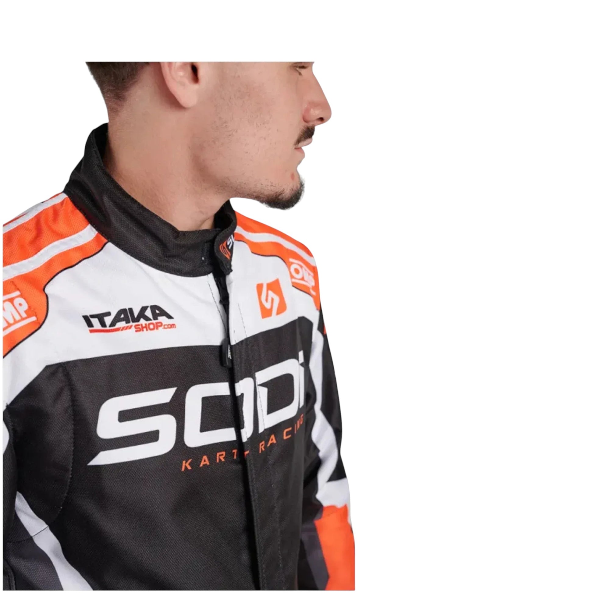 Lightweight go kart racing driver suit
