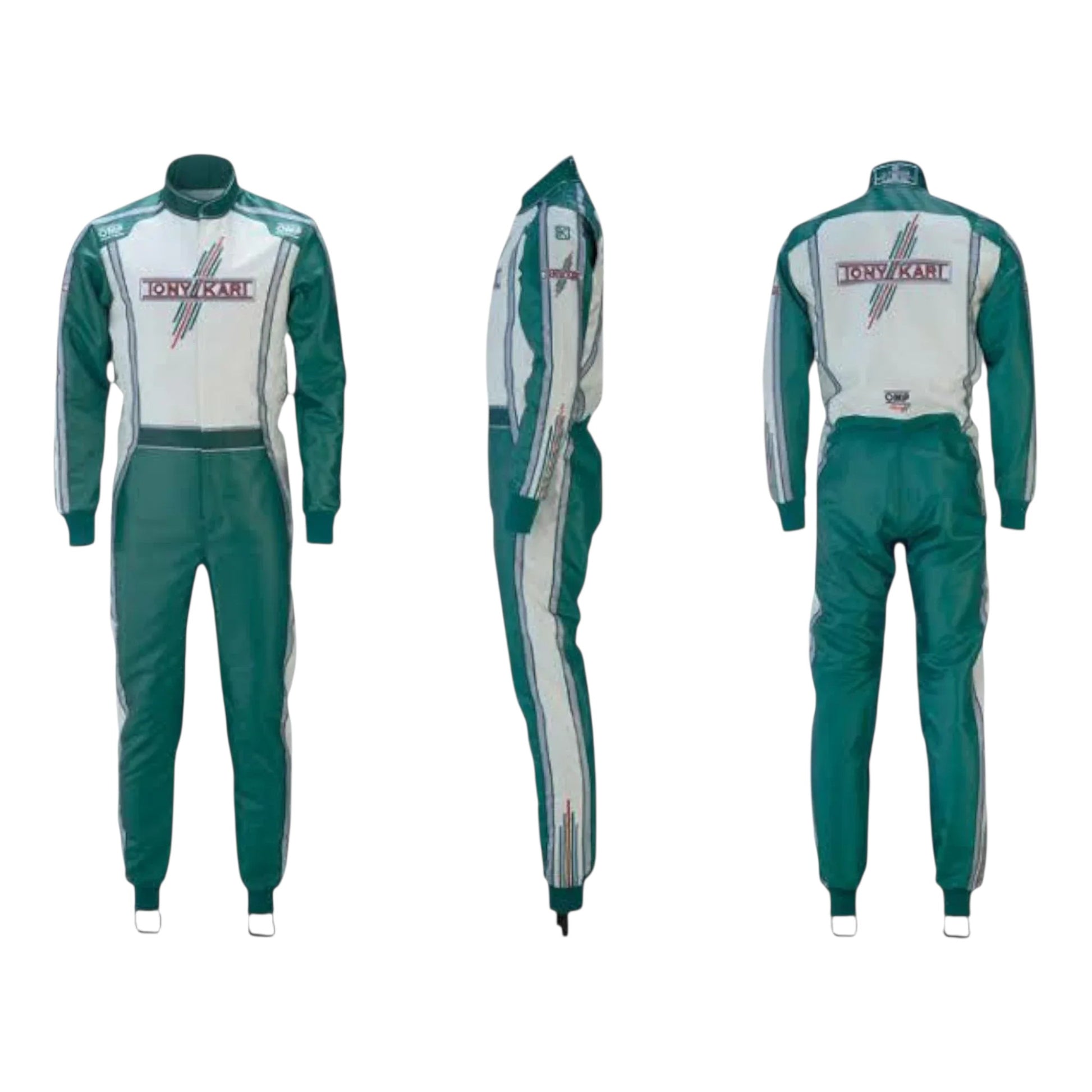 Lightweight kart racing overall driver suit