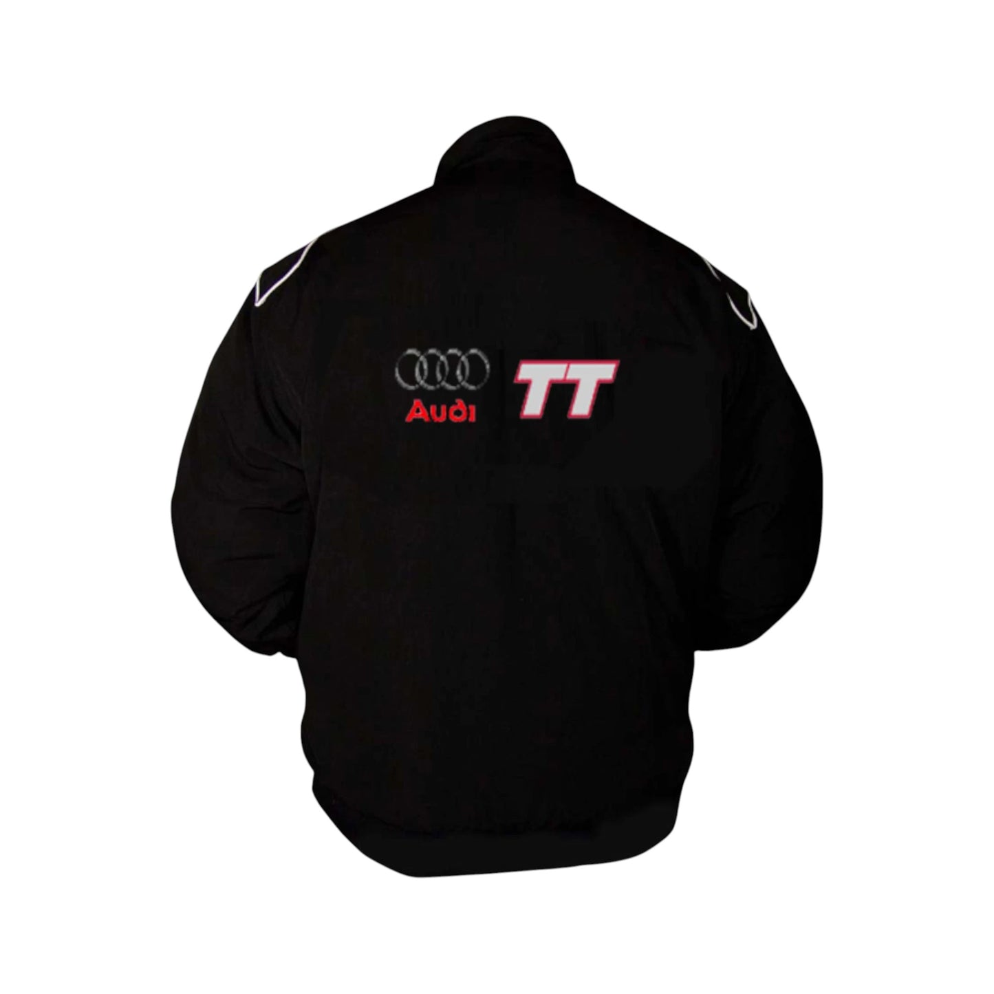 Main image: "Audi TT Racing Vintage Jacket Black back View"