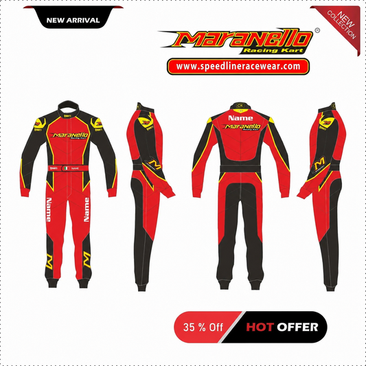 Maranello Overall Karting Suit 2020 – Premium Motorsport Racing Gear Speedline Racewear