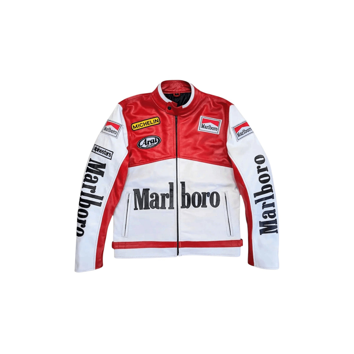 Marlboro Racing Leather Jacket - Classic Edition SpeedLine Racewear