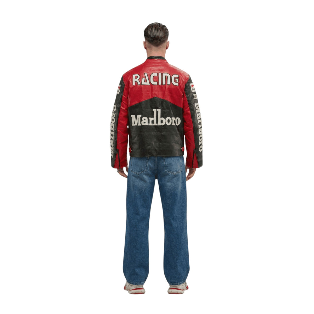 Marlboro Vintage Racing Leather Jacket - Classic Edition SpeedLine Racewear