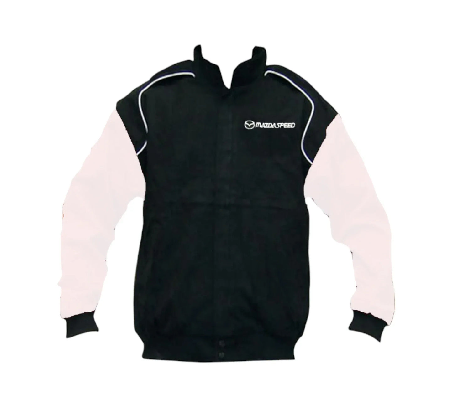 Mazda Mazdaspeed Black White Vintage Racing Jacket 1