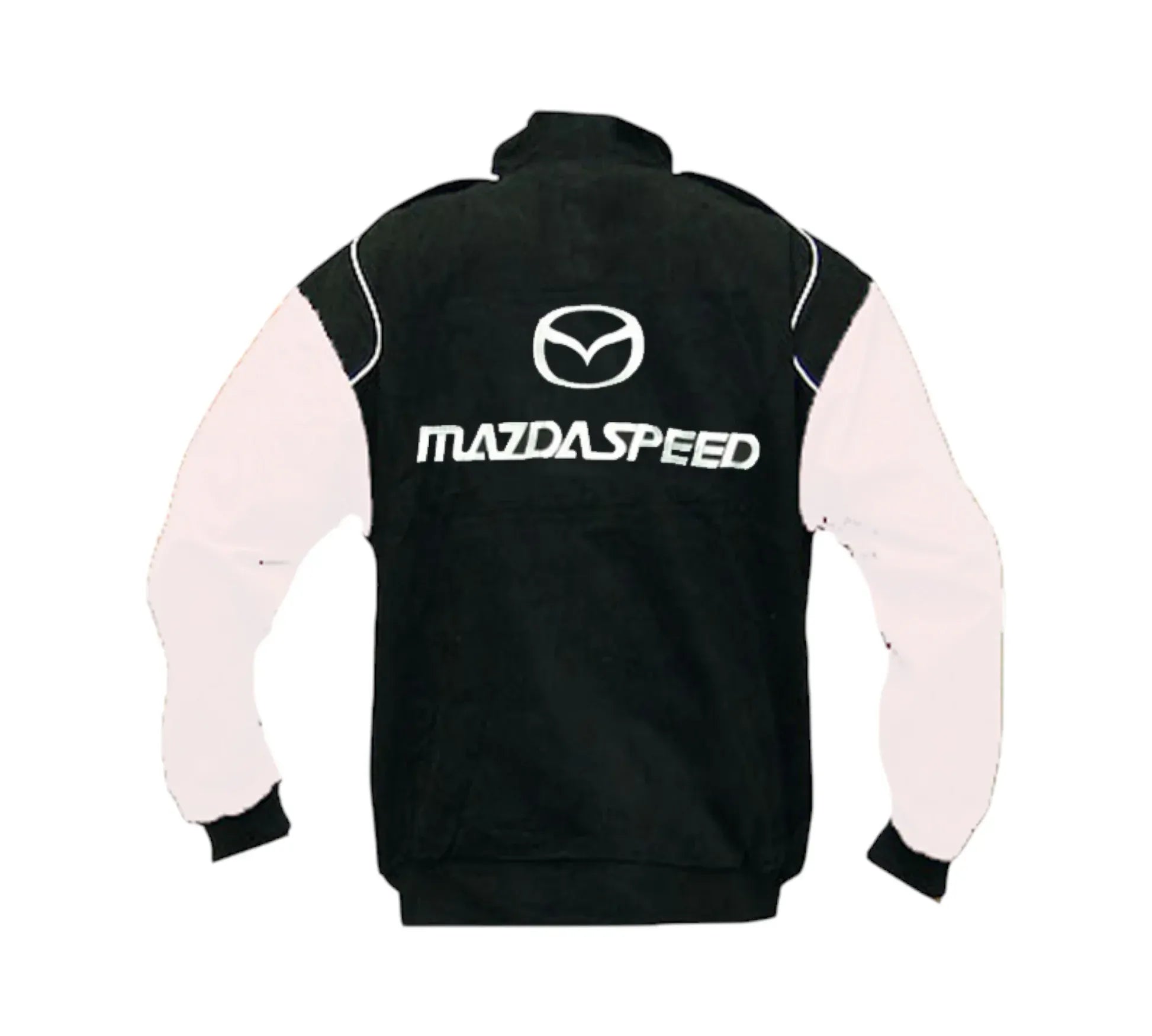 Mazda Mazdaspeed Black White Vintage Racing Jacket 2