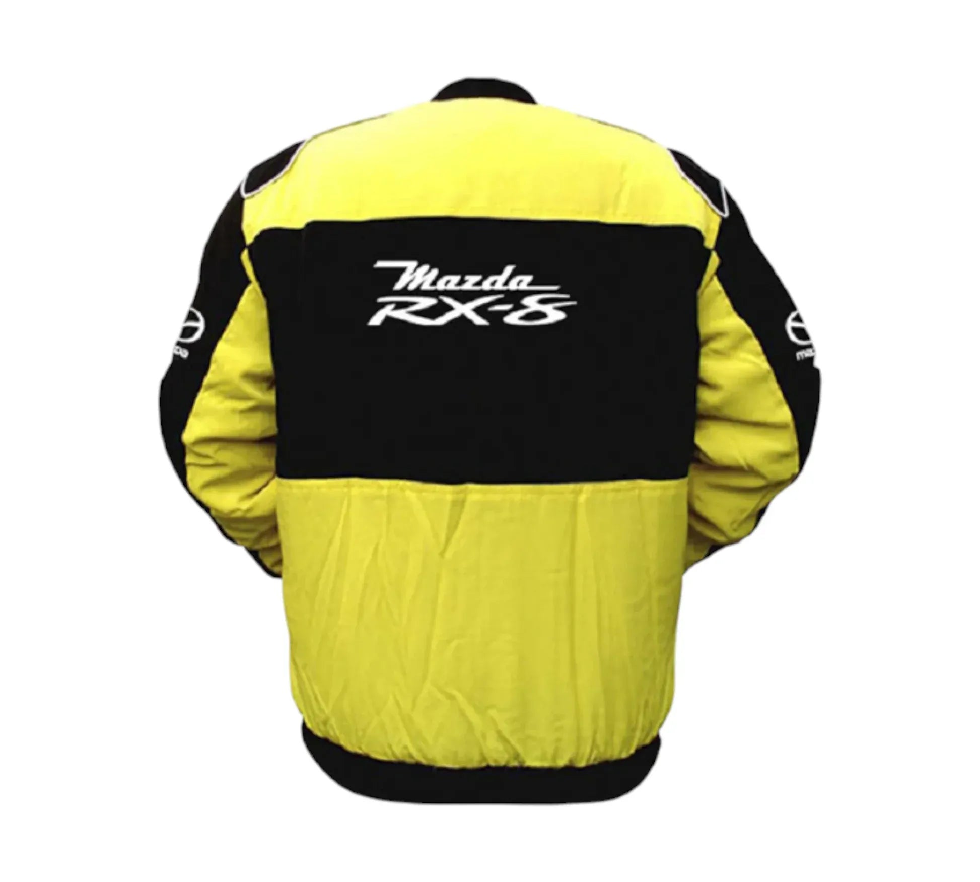 Mazda RX-8 Spirit R Yellow Black Vintage Racing Jacket 1