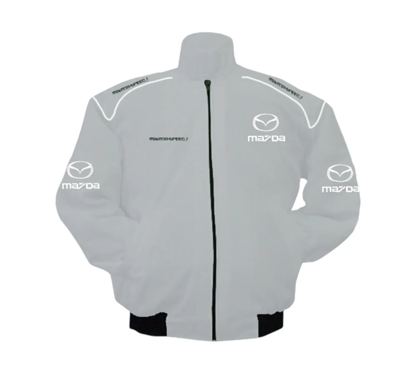Mazda speed3 Vintage Racing Jacket Light Gray