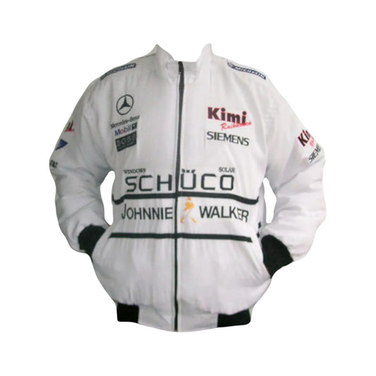McLaren Mercedes Kimi Schuco Vintage Racing Jacket