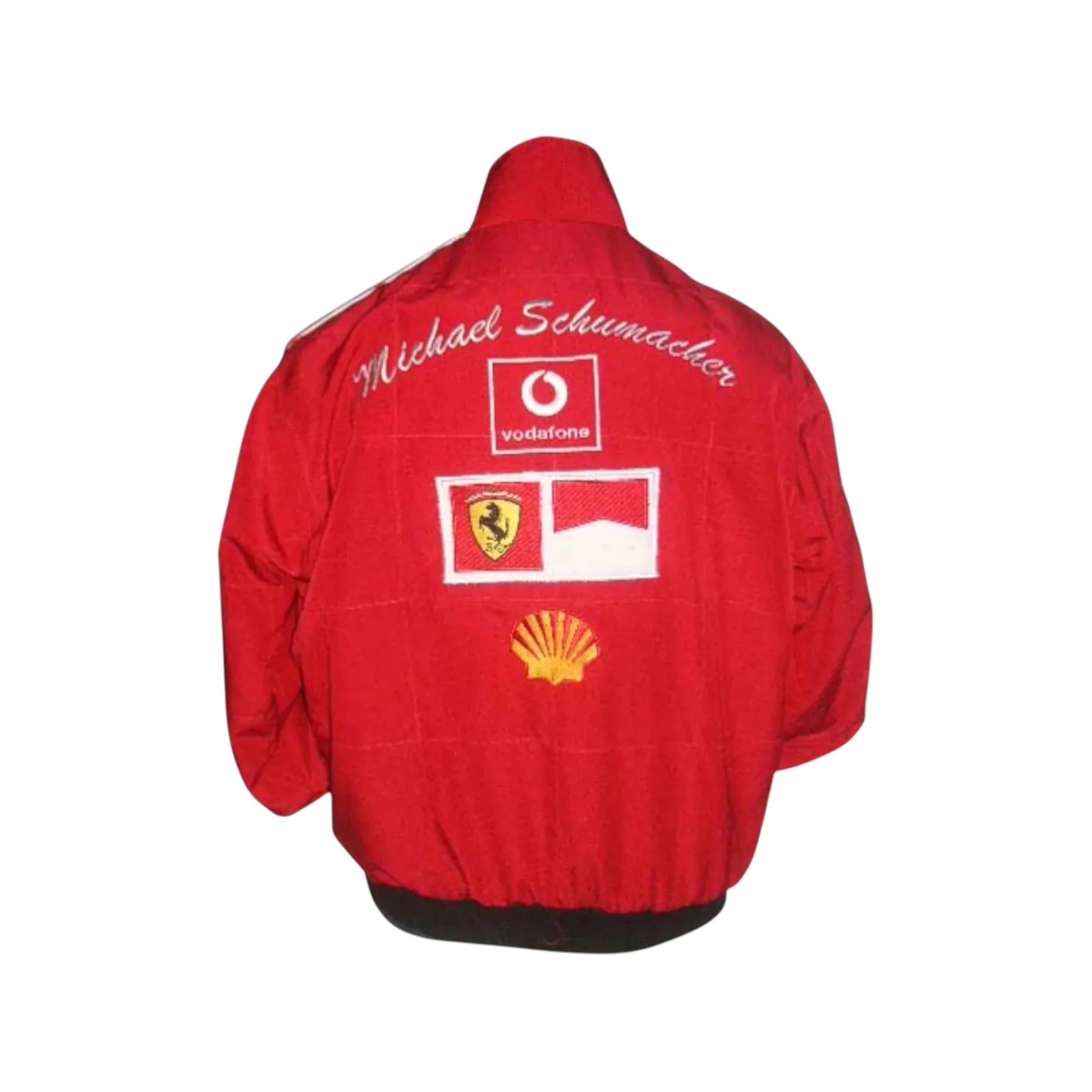 Michael Schumacher Ferrari F1 Vintage Racing Jacket