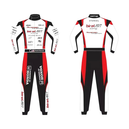 New Birel Art Go Kart Racing Suit – Custom Sublimation Printed Gear