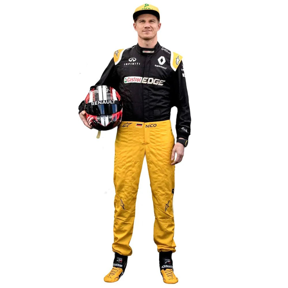 Nico Hulkenberg 2017 Renault F1 Team Race Suit – Premium Motorsport Replica 1