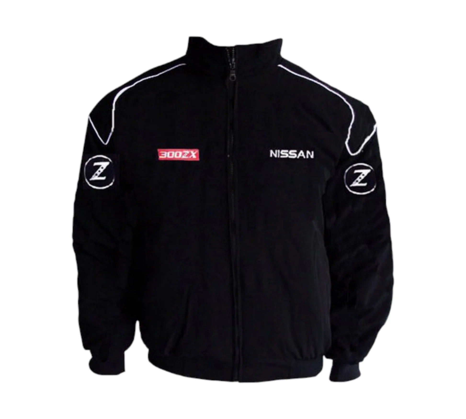 Nissan 300ZX Racing Vintage Jacket Black JDM Motorsport Style 1