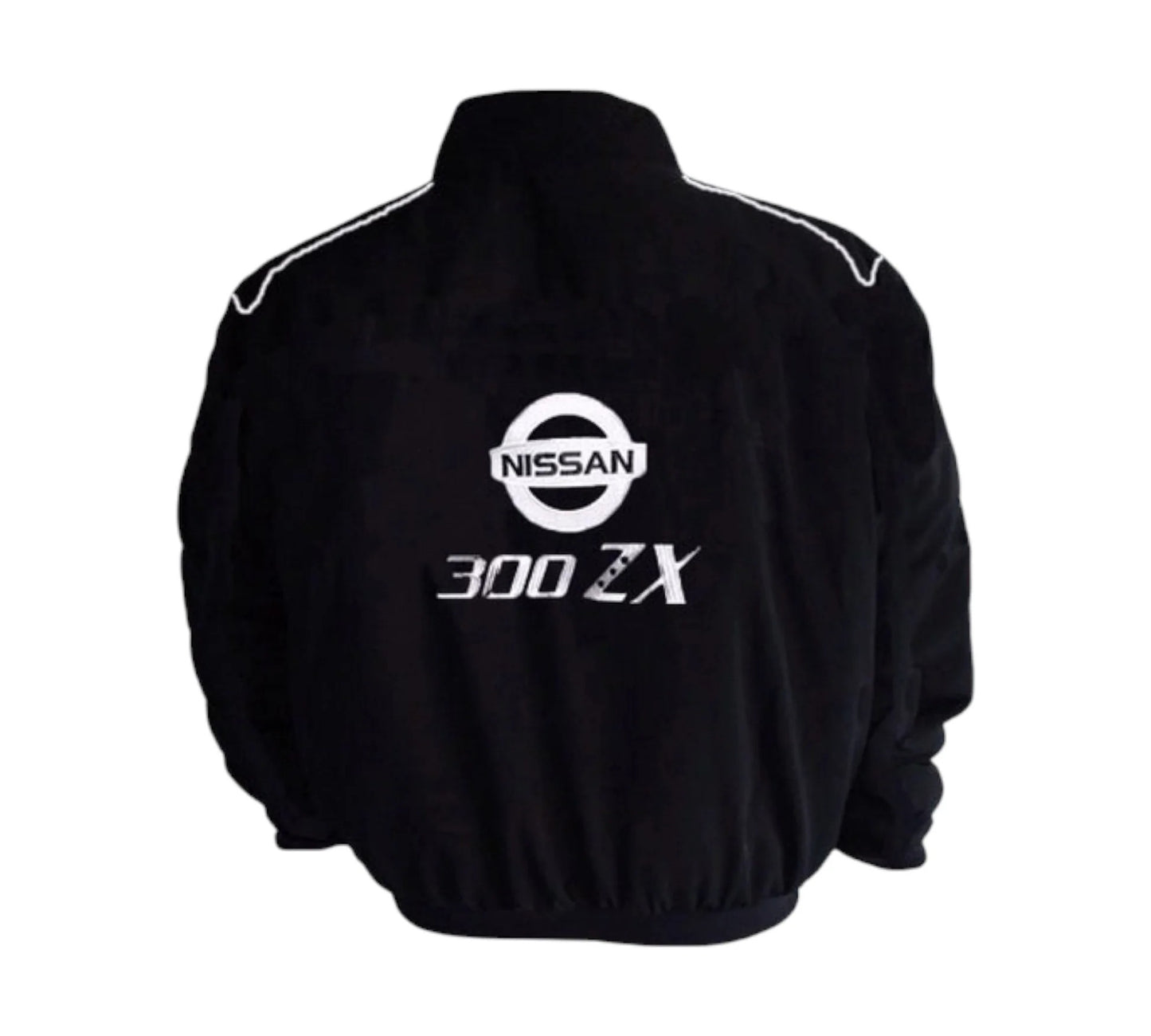 Nissan 300ZX Racing Vintage Jacket Black JDM Motorsport Style 2