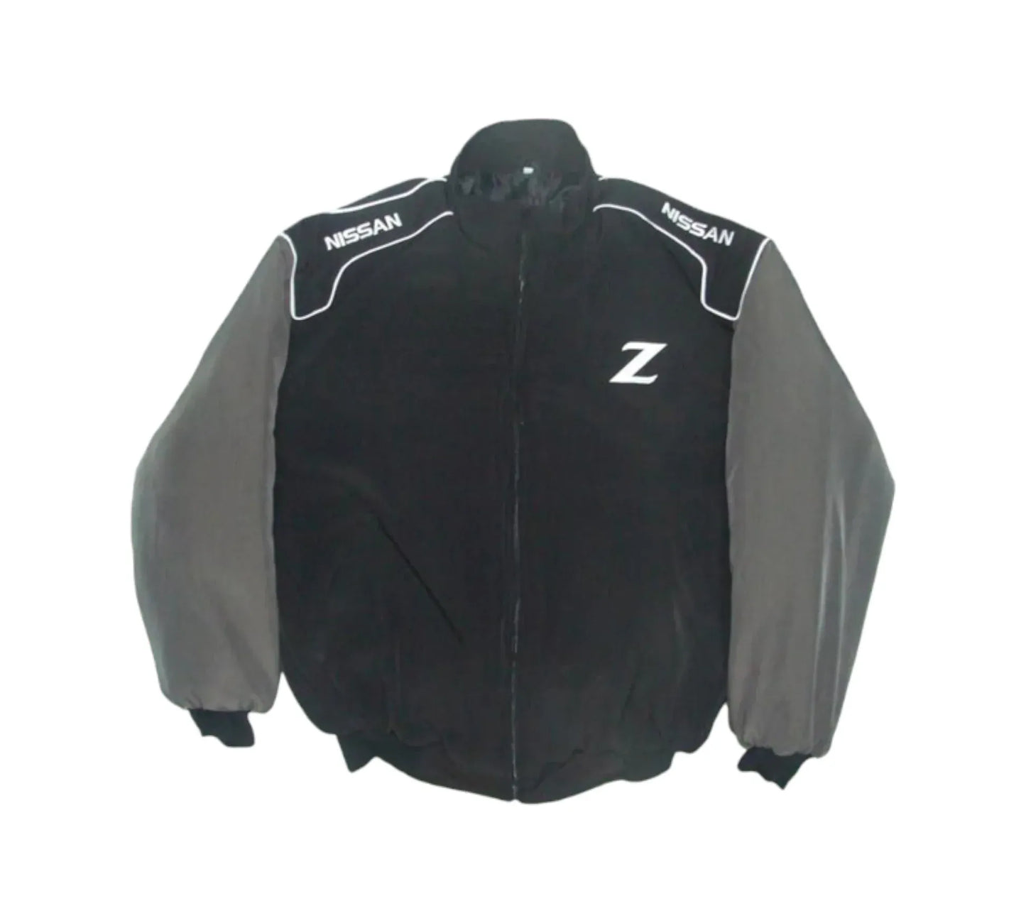 Nissan Z Vintage Racing Jacket Black Dark Gray 1