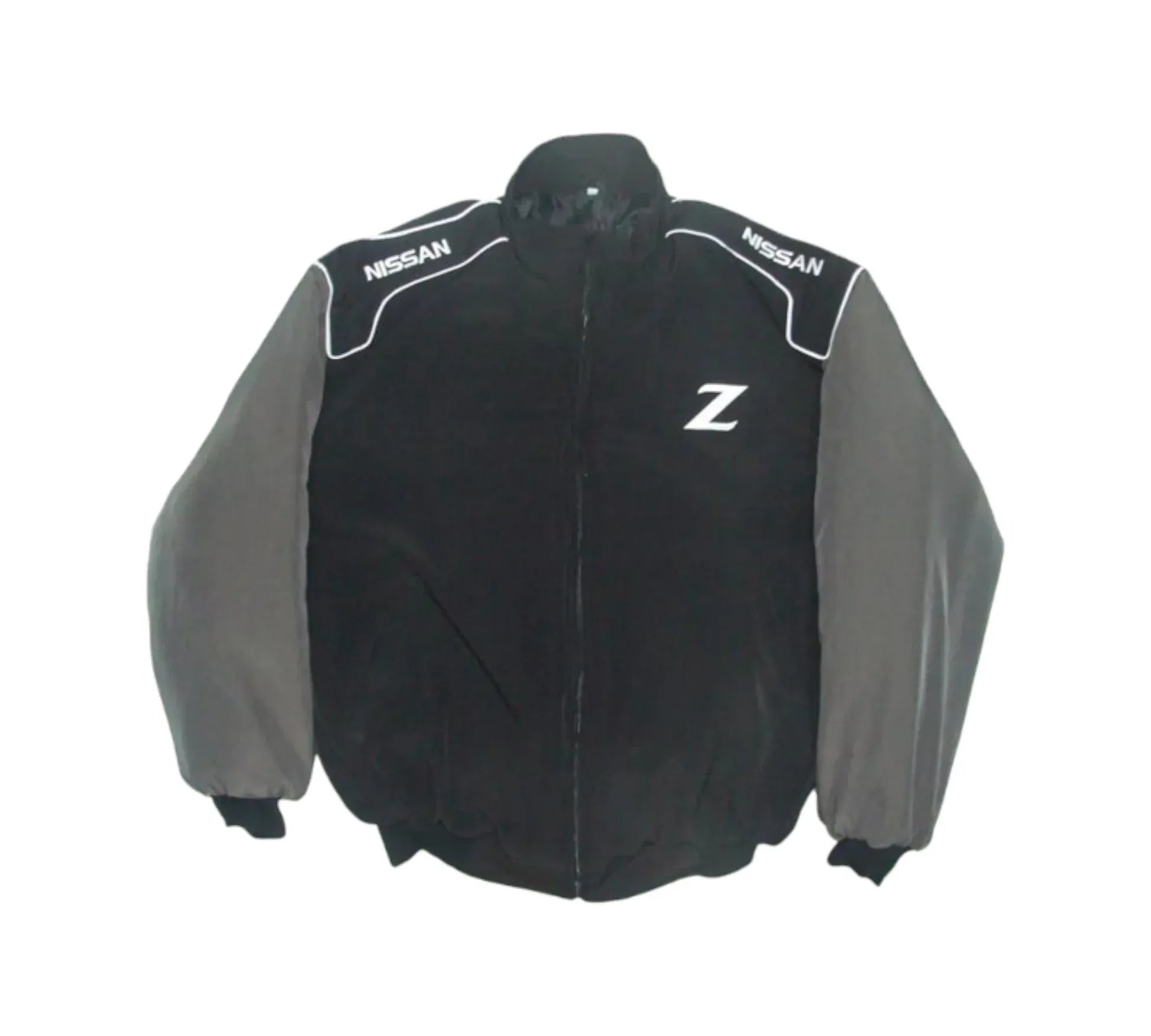 Nissan Z Vintage Racing Jacket Black Dark Gray 1