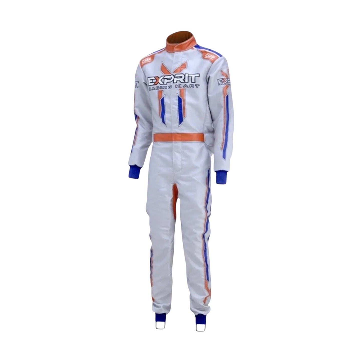 OMP Exprit 2022 go kart racing suit front view