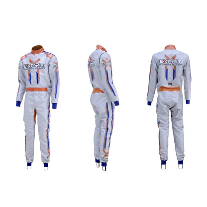 OMP Exprit 2022 kart racing suit display