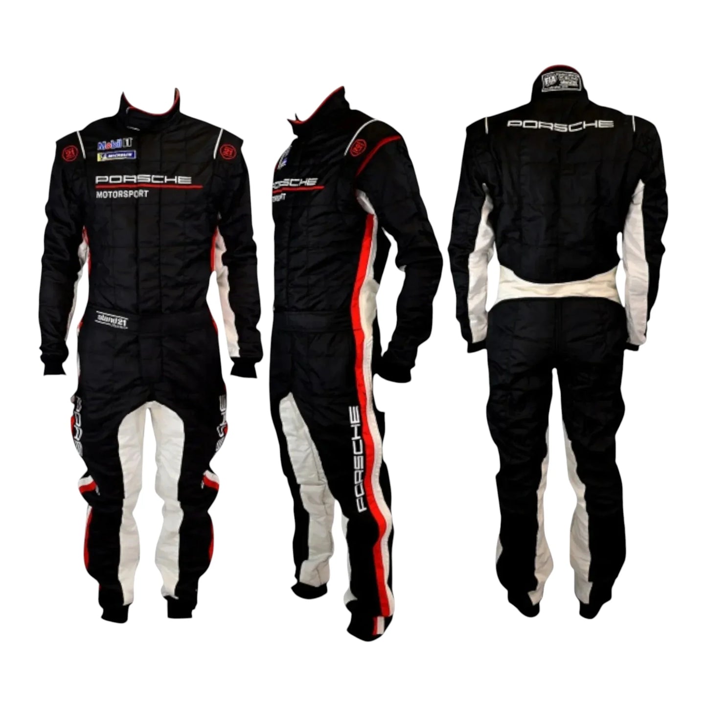 Porsche Motorsport Professional Driver Kart Racing Overall Suit