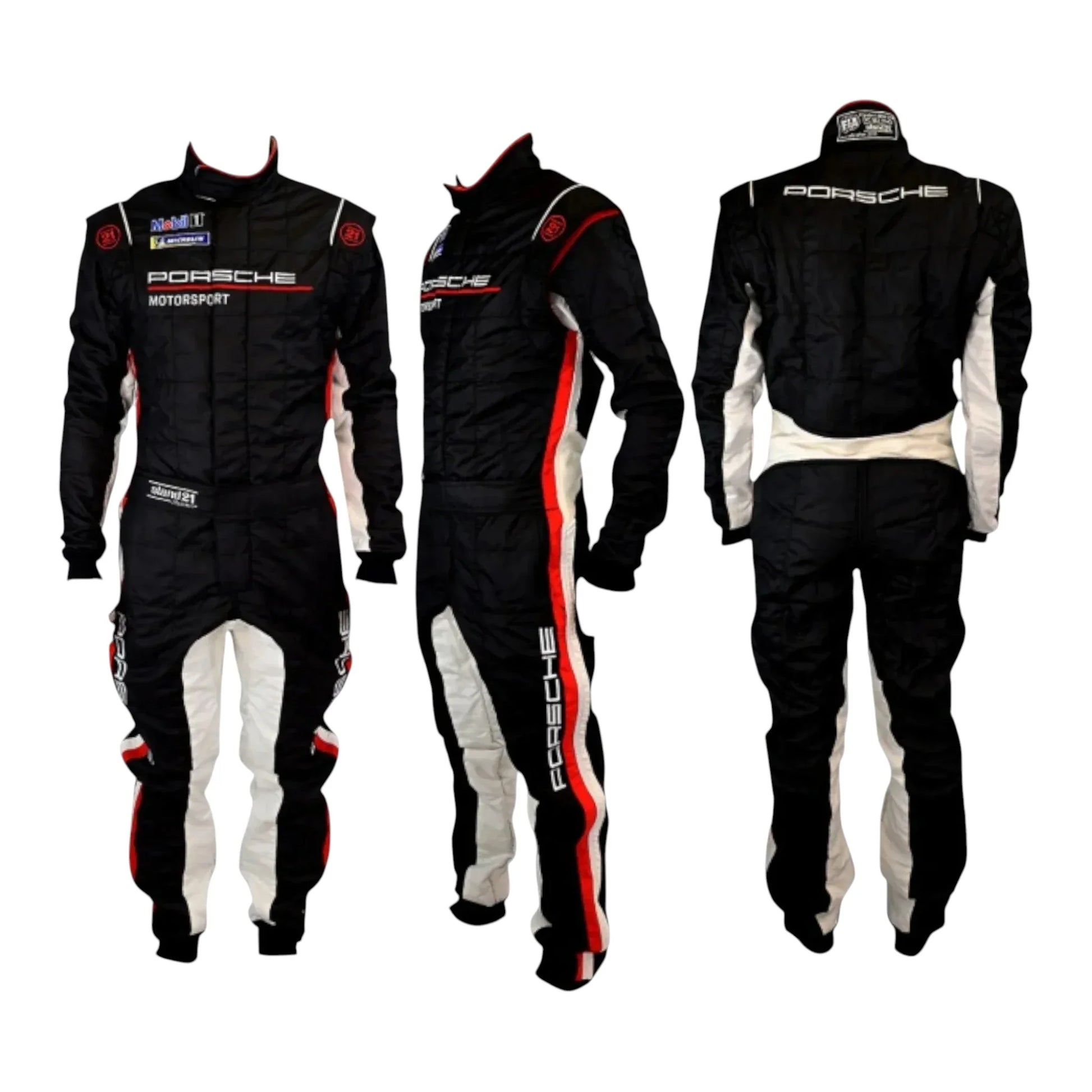 Porsche Motorsport Professional Driver Kart Racing Overall Suit