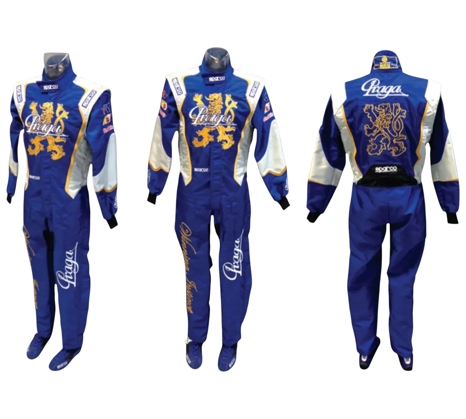 Praga Sparco Driver Go Kart Racing Suit – Pro Karting Overall