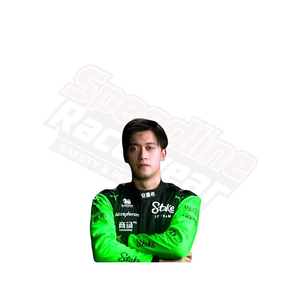 Premium F1 Team Stake 2024 race suit fabric quality

