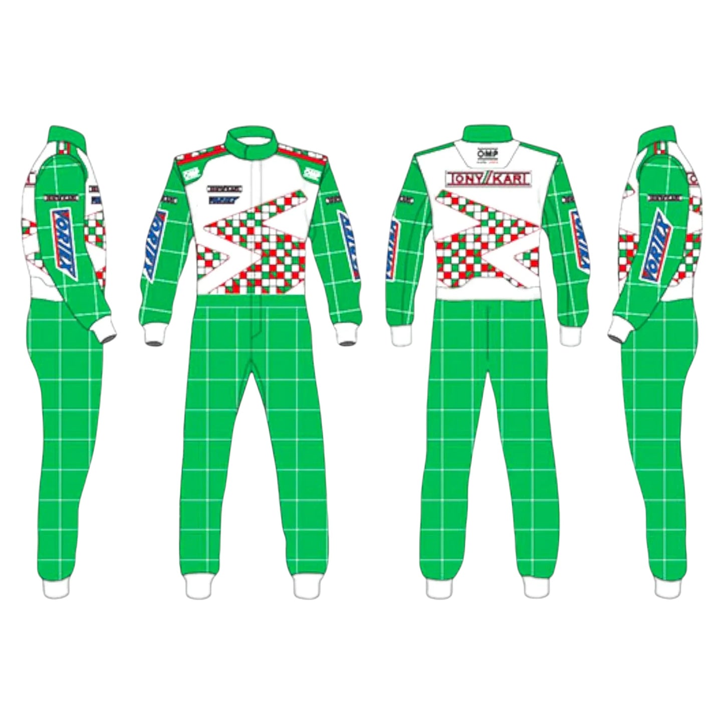 Premium Tony Kart go karting driver suit