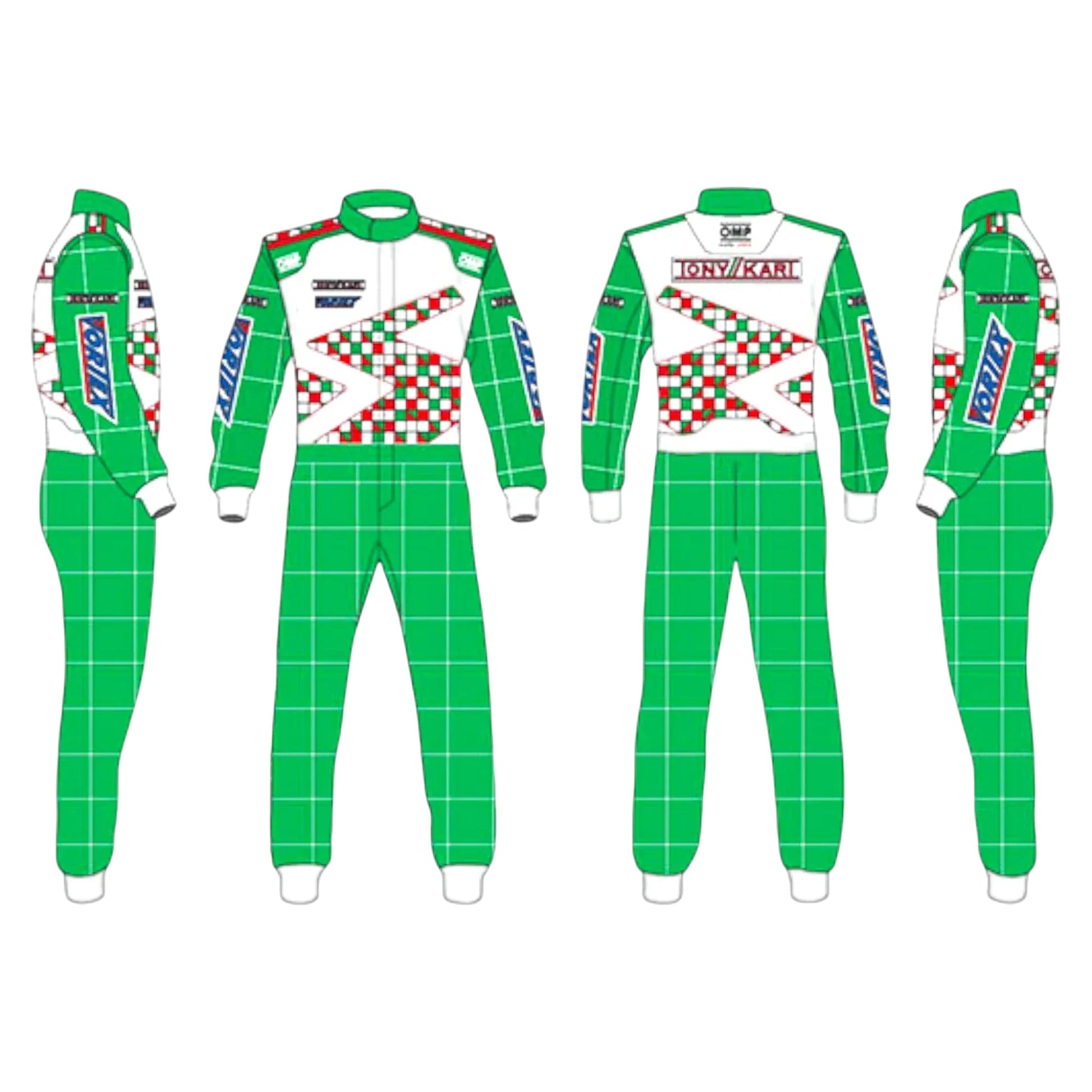 Premium Tony Kart go karting driver suit