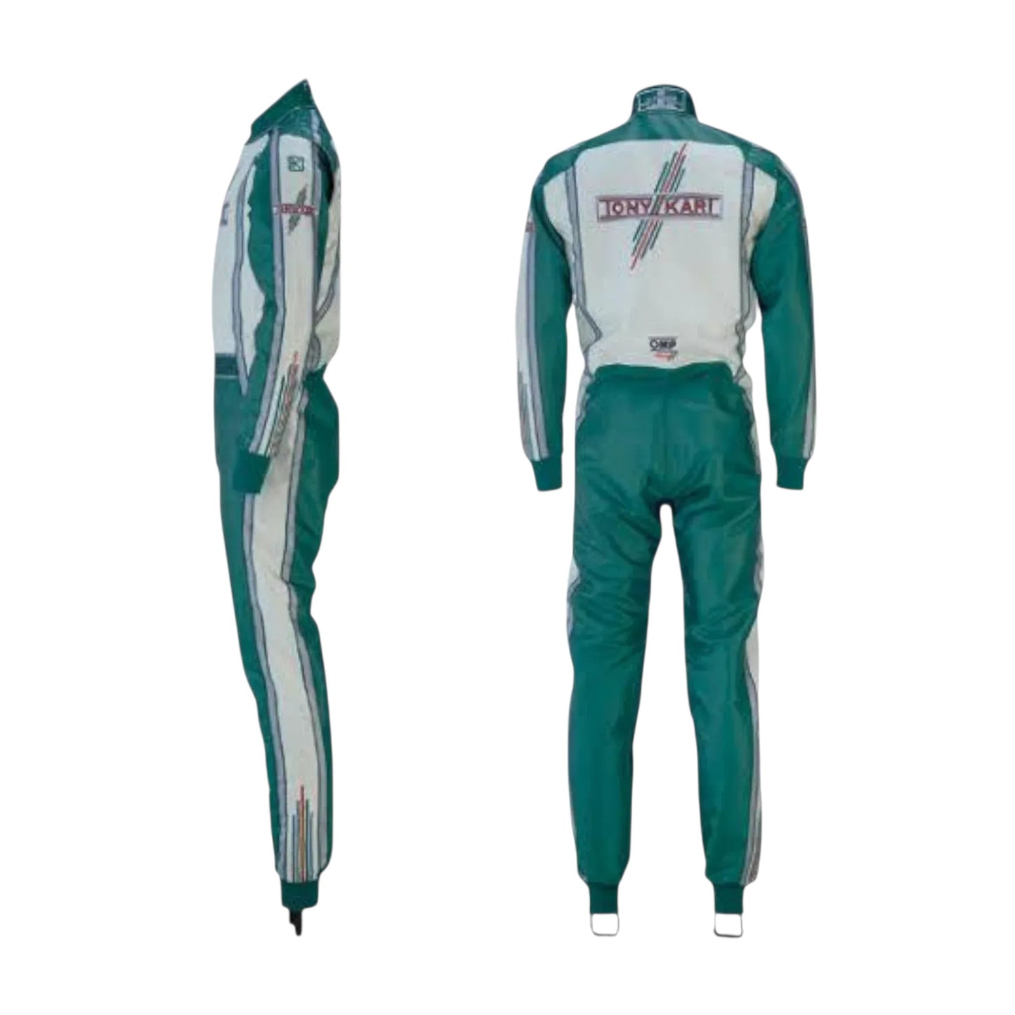 Professional go kart racing suit driver fit