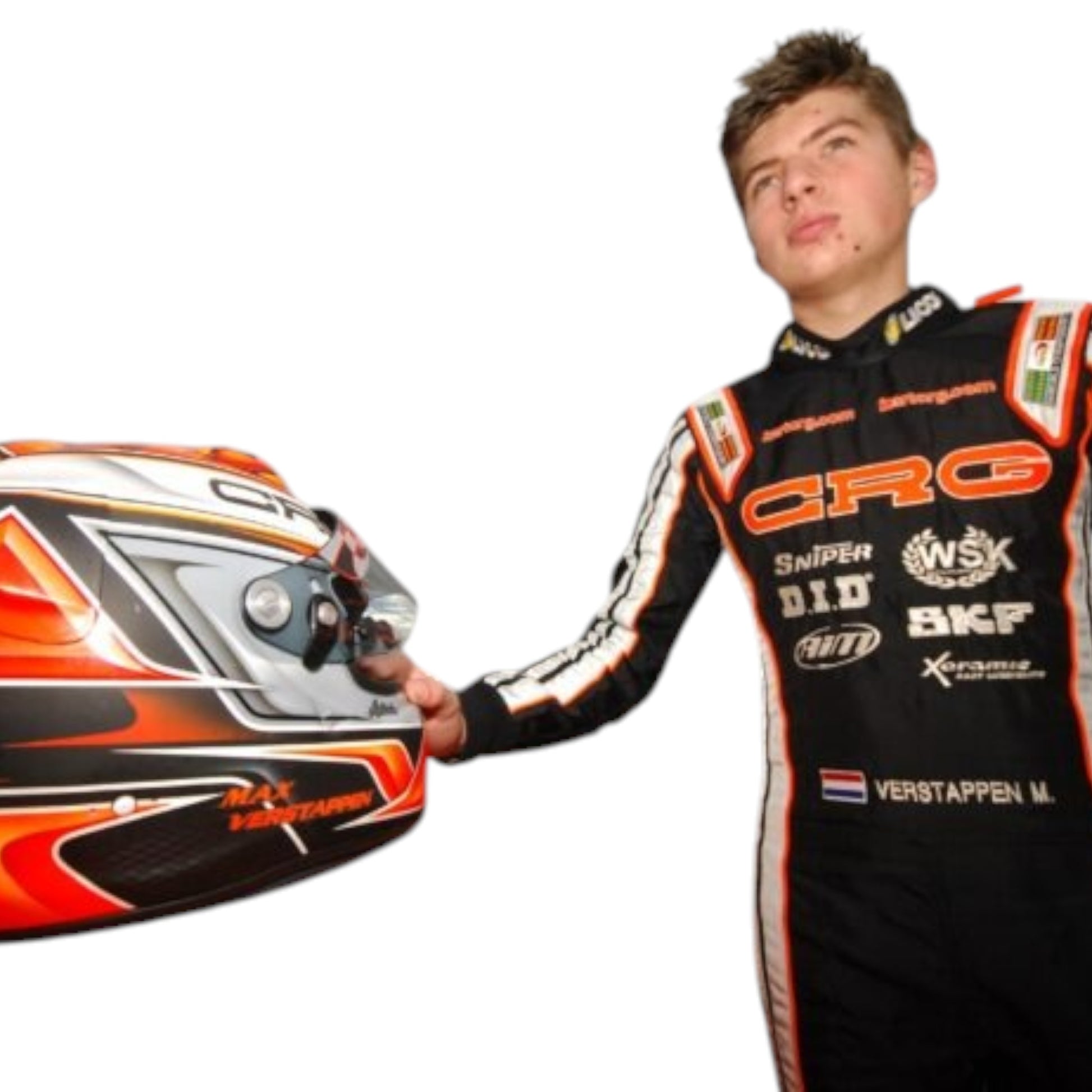 Professional karting race suit CRG driver fit