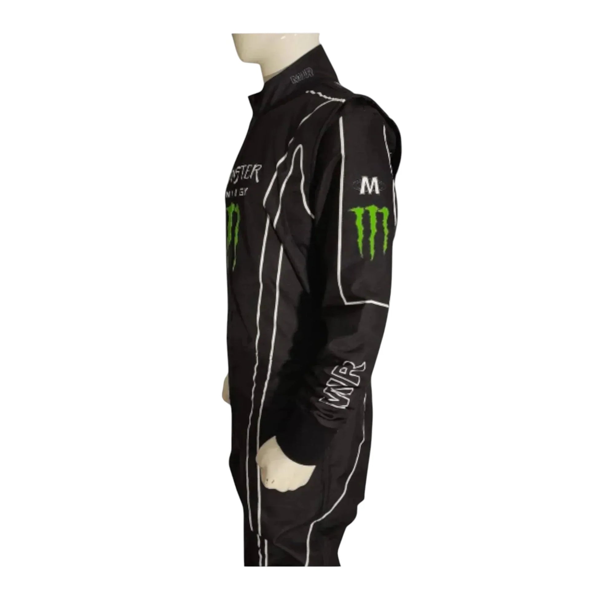 Professional karting suit display