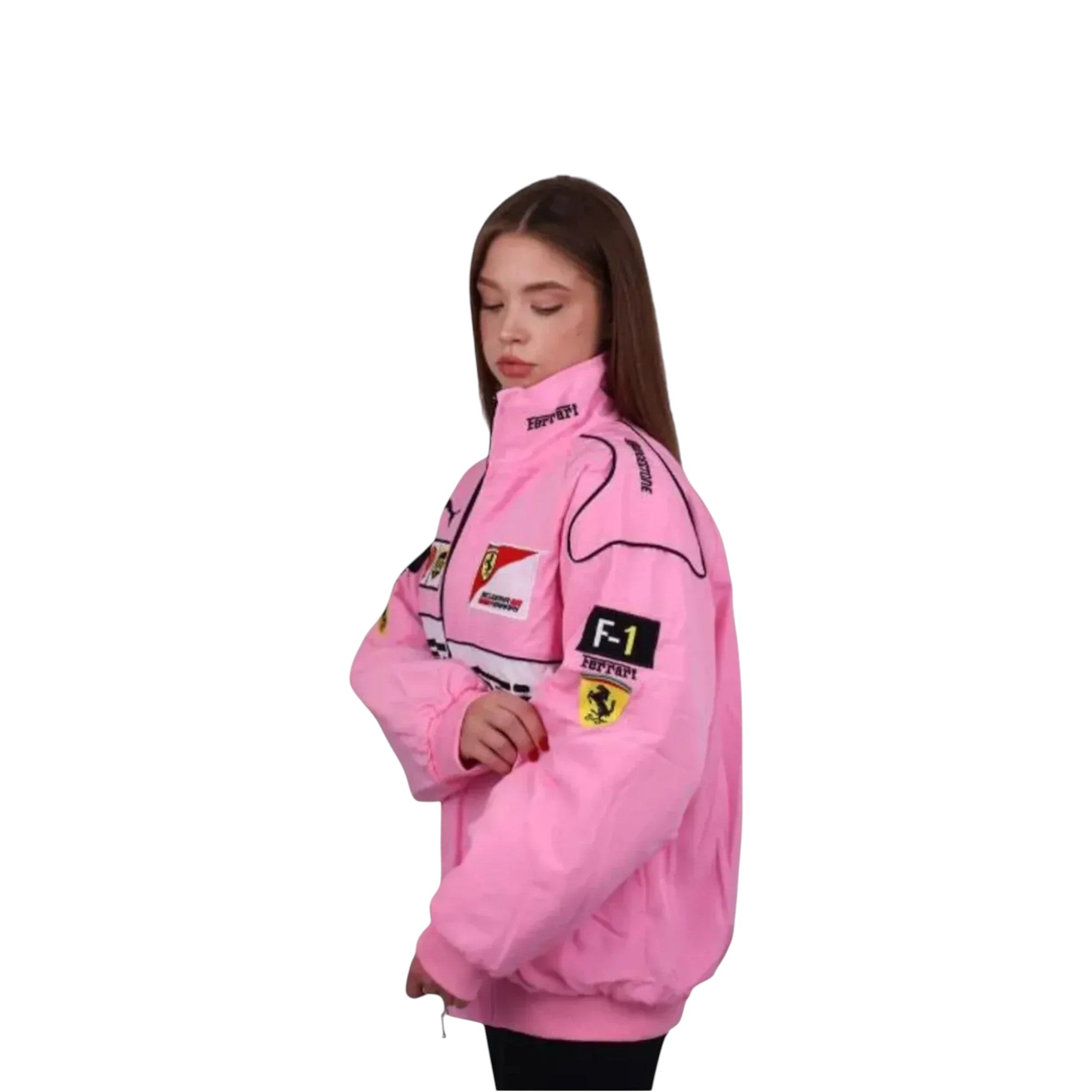Ferrari Pink F1 Vintage Racing Jackets – SpeedLine Racewear
