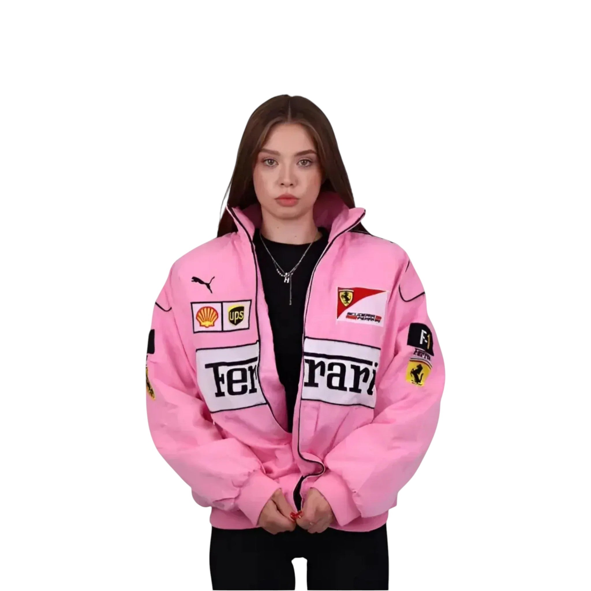 Ferrari Pink F1 Vintage Racing Jackets – SpeedLine Racewear