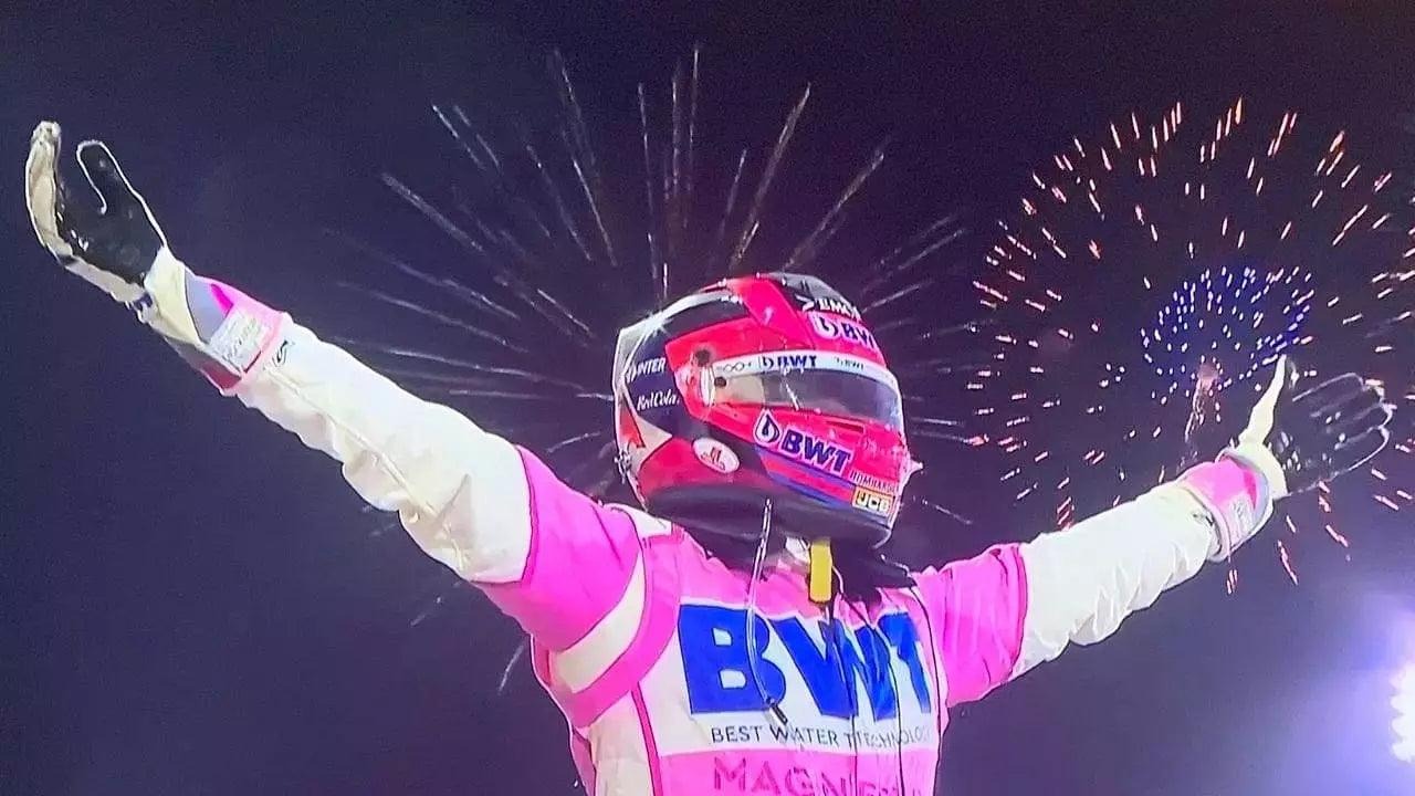 Sergio Pérez 2020 BWT F1 Team Racing Gloves 1