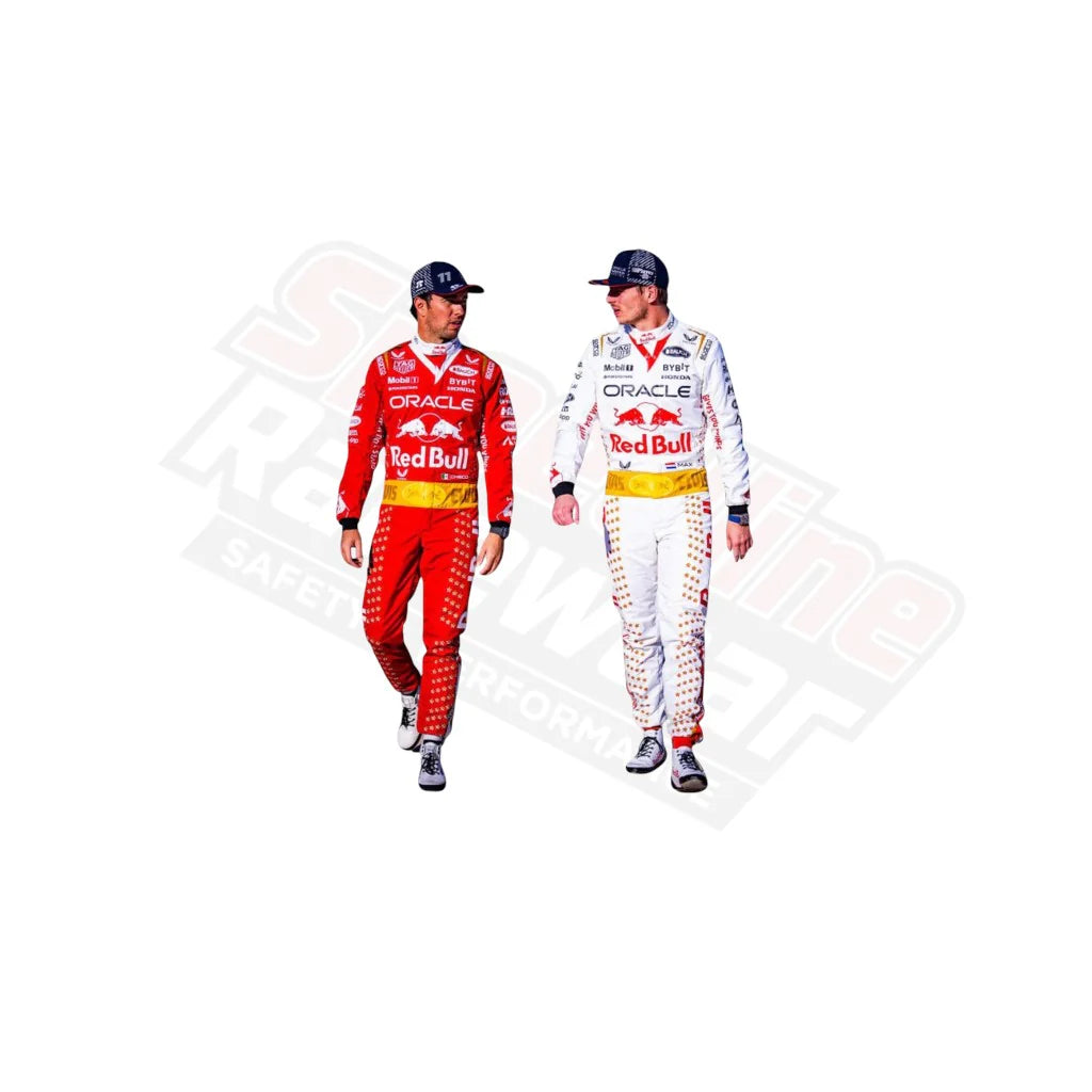 Sergio Perez 2023 Las Vegas GP Red Bull Racing Suit front