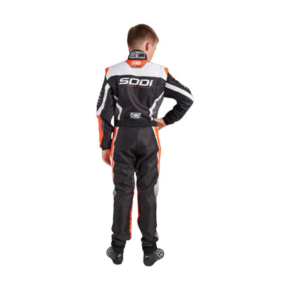 Sodi OMP racing suit back view