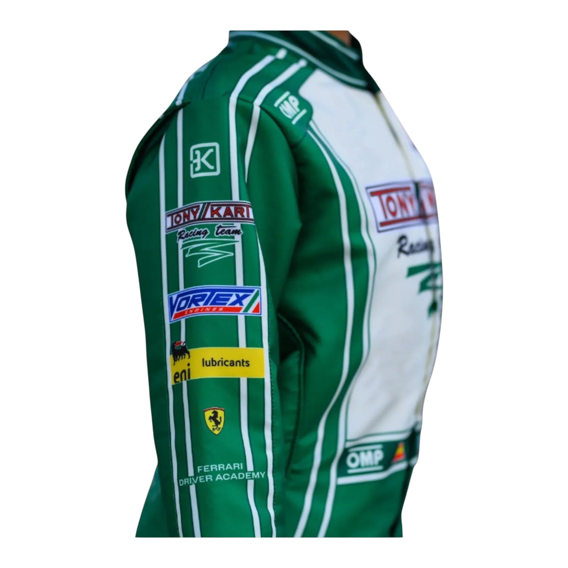 Tony Kart sublimation print kart racing suit 2022