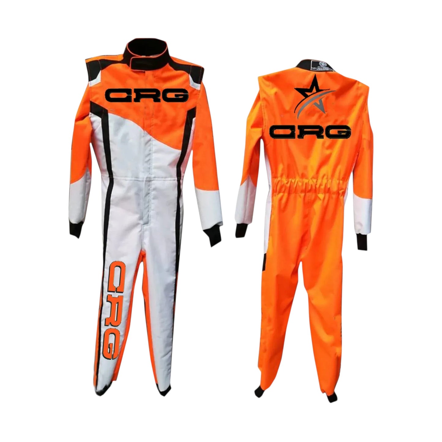 Track-ready CRG sublimation go-kart racing suit