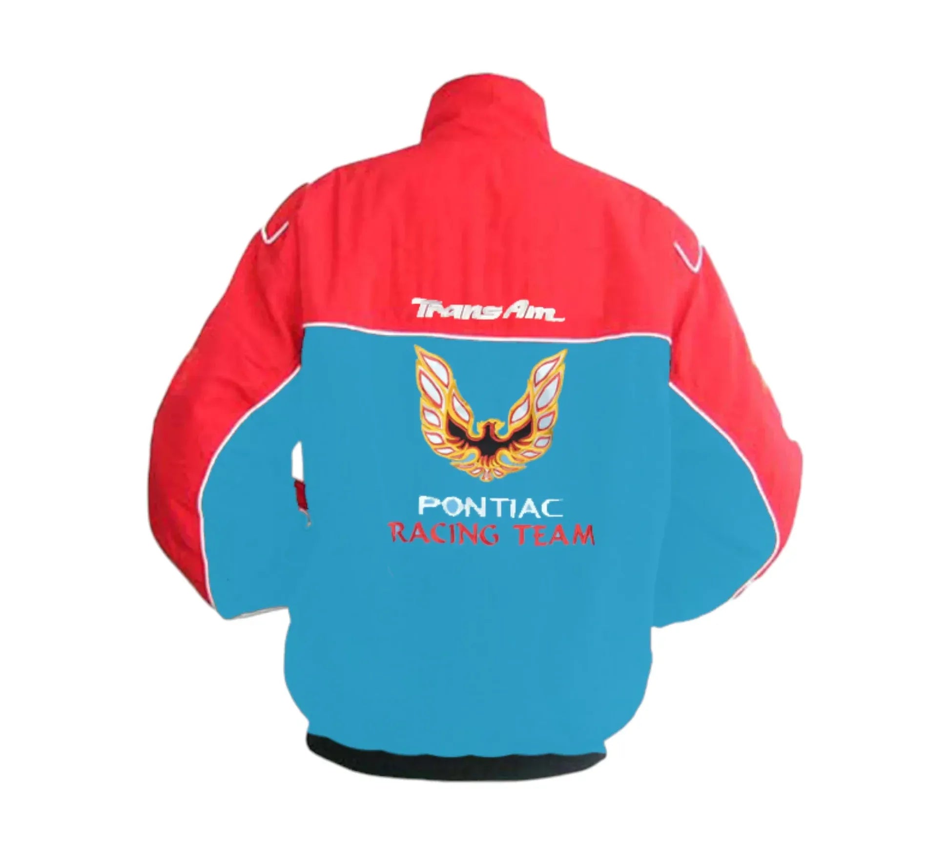 Trans Am Pontiac Racing Jacket Light Blue Red Motorsport Style 2