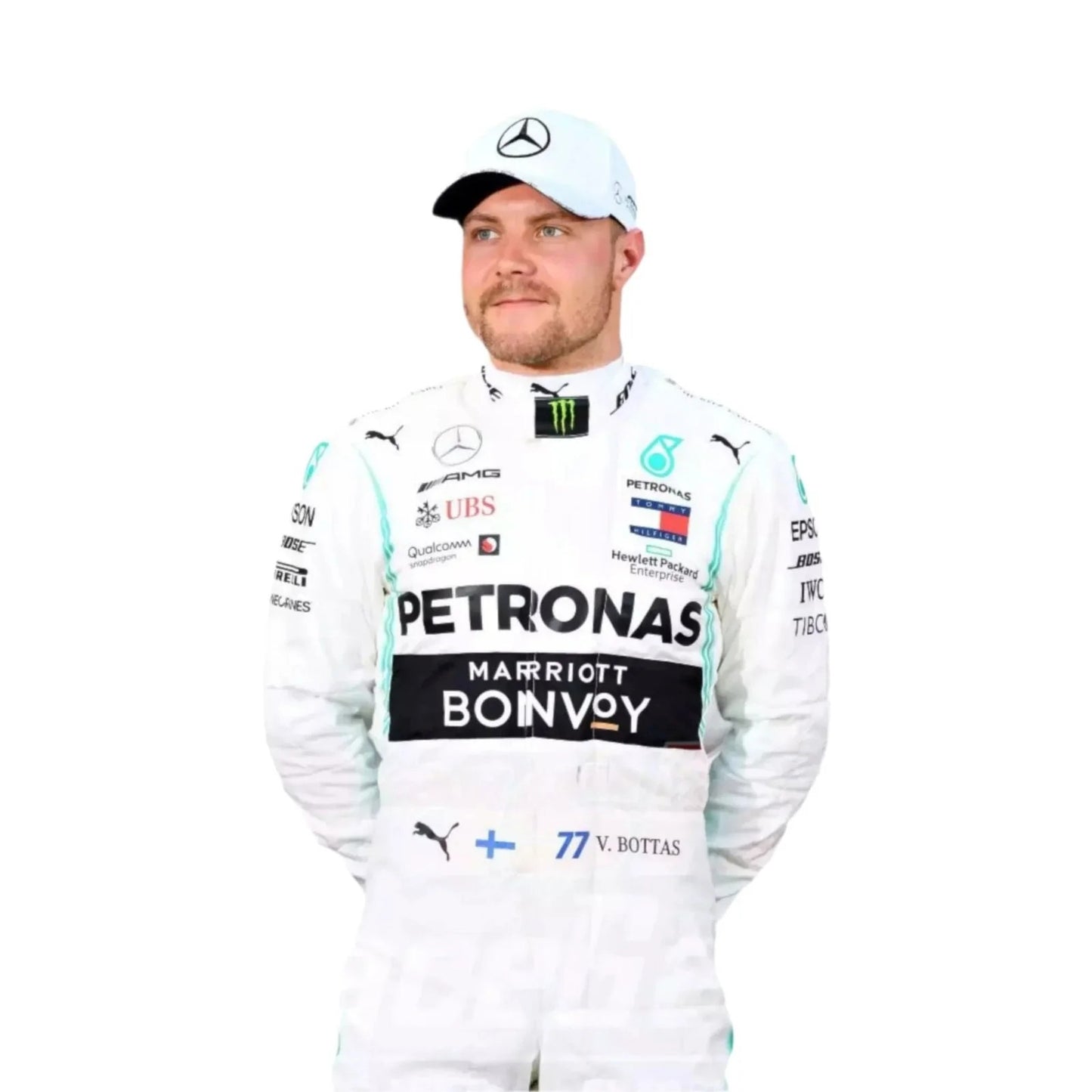 Valtteri Bottas Mercedes F1 2020 Replica Racing Suit 3