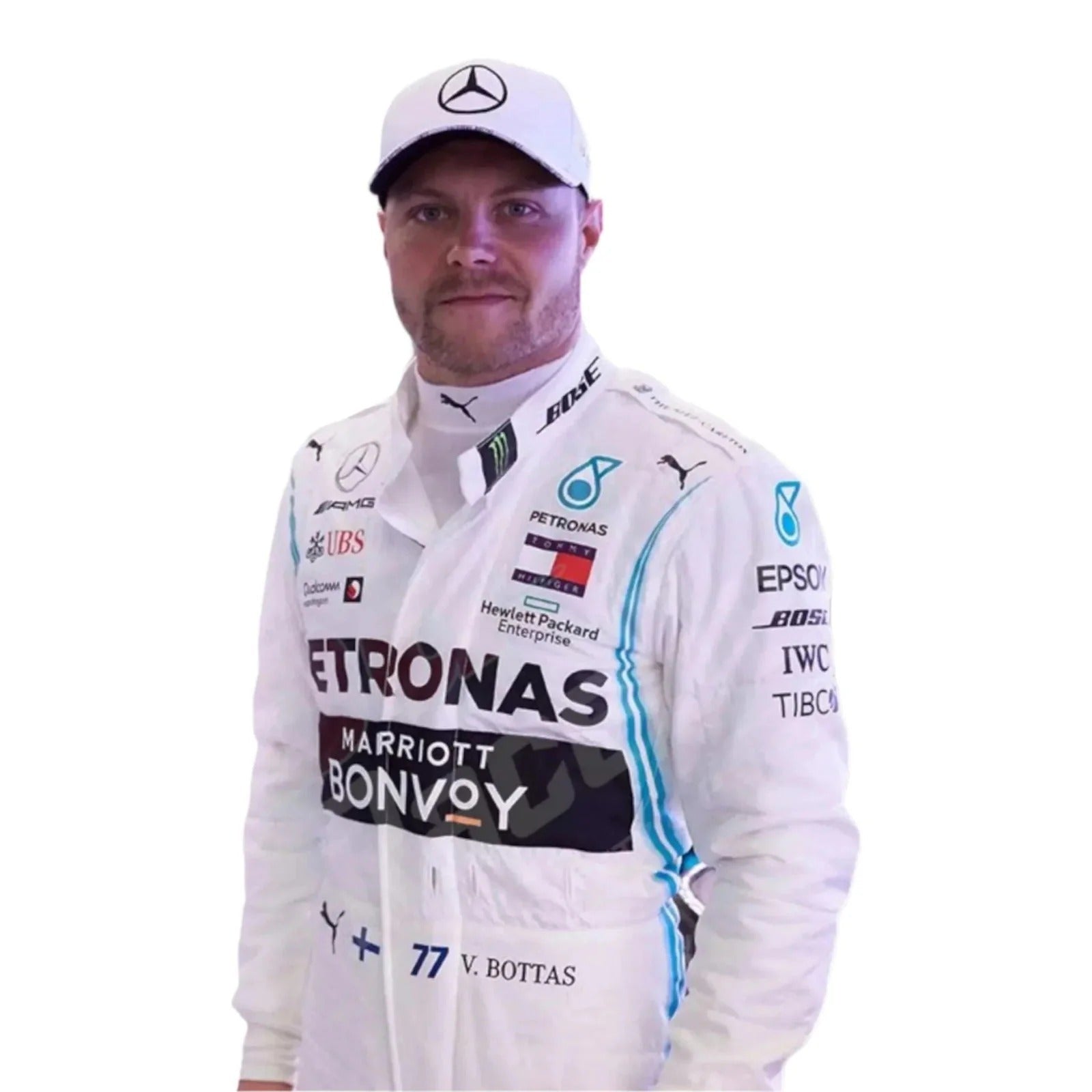 Valtteri Bottas Mercedes F1 2020 Replica Racing Suit 4