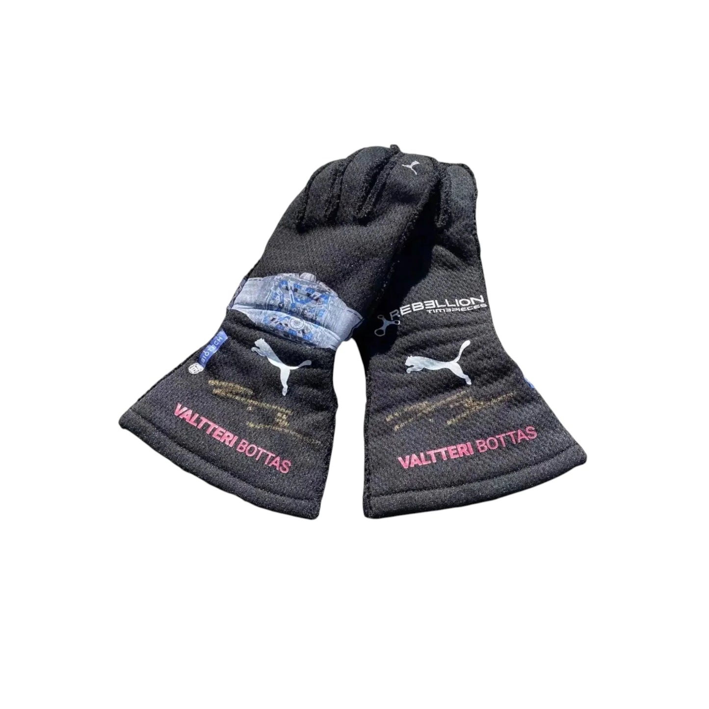 Valtteri Bottas Miami GP F1 racing gloves 2023