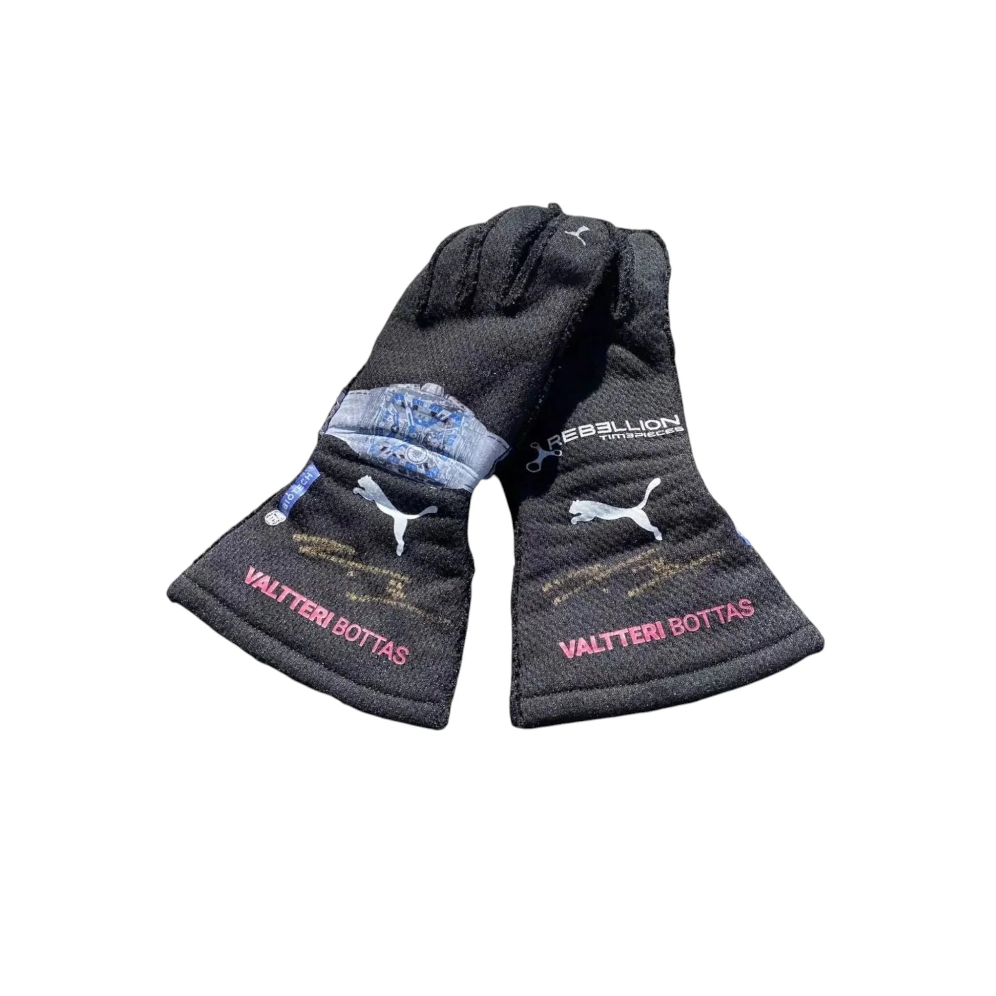 Valtteri Bottas Miami GP F1 racing gloves 2023