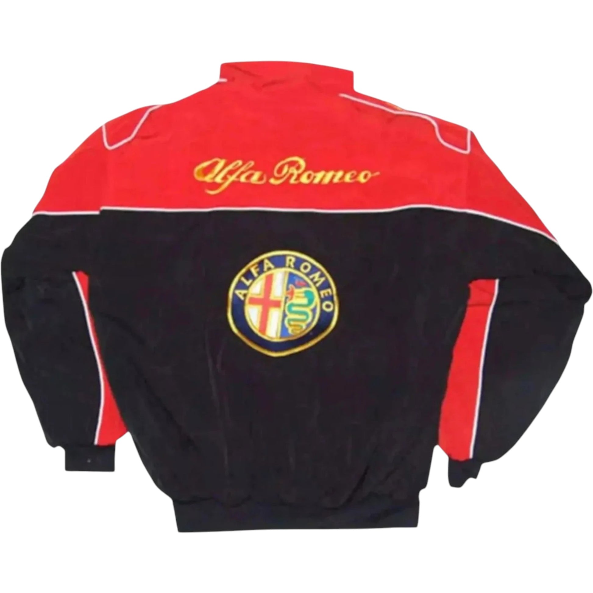 Embroidered Alfa Romeo Racing Jacket detail