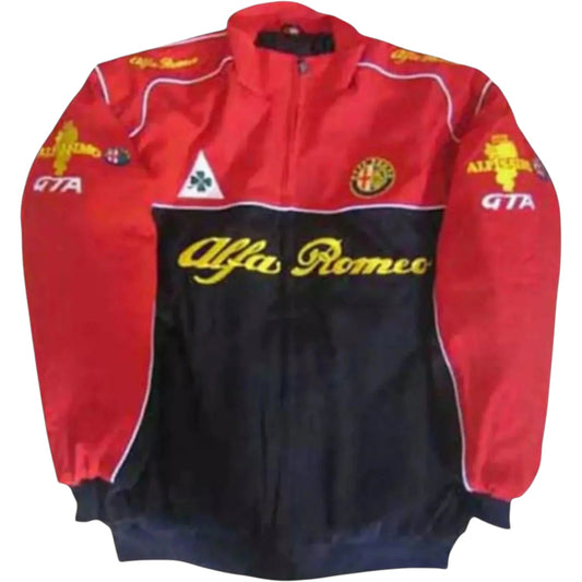 Alfa Romeo Vintage F1 Racing Jacket front view