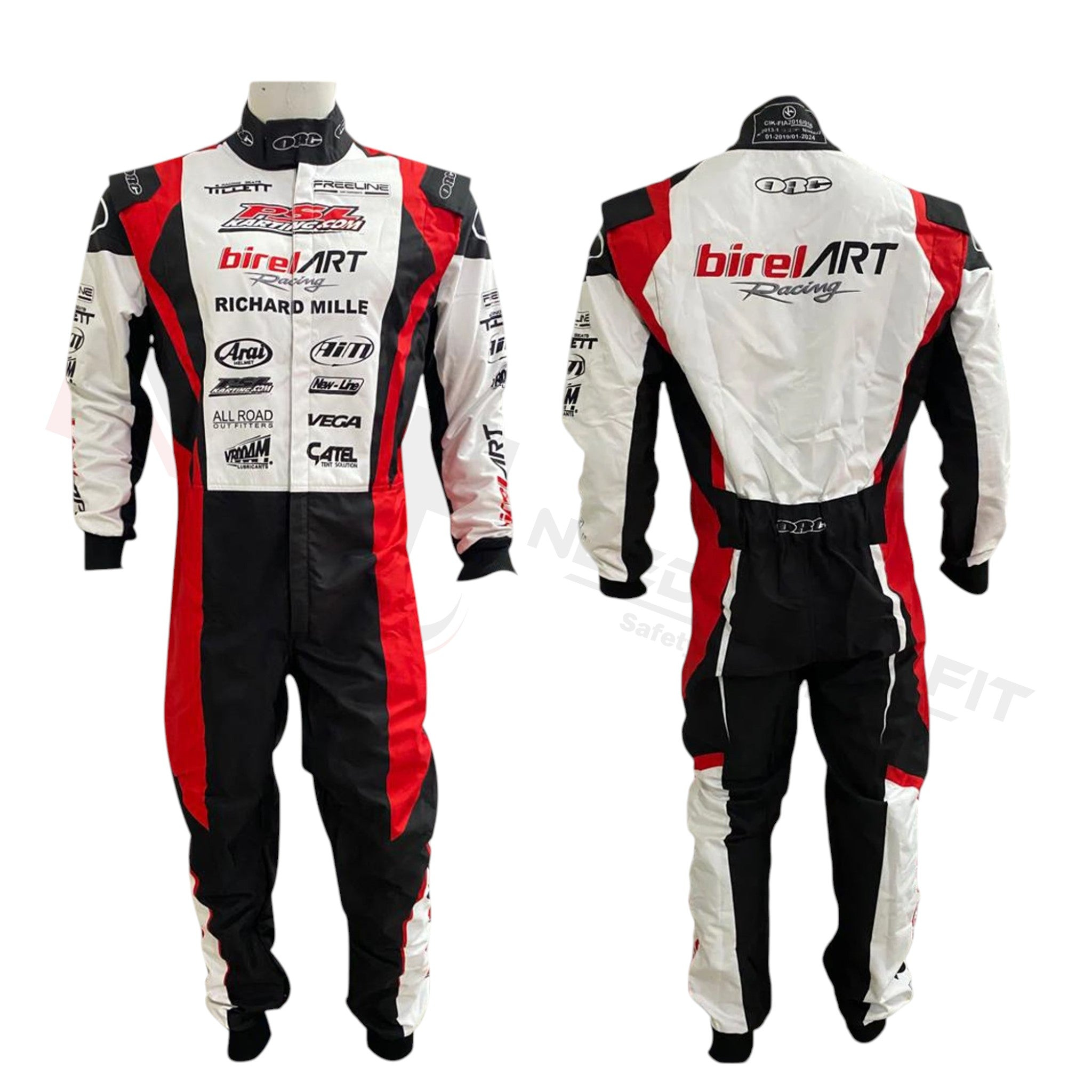 Birel Art Need Gets Fit-Kart Race Suit